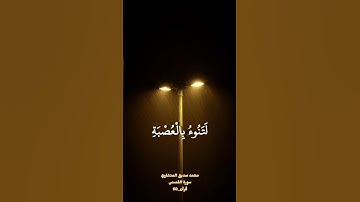 المنشاوي ، تلاوة من سورة القصص #قران #قران كريم #quran #quran alkarim