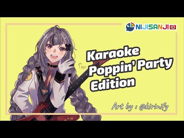 [Karaoke] I'll Sing Poppin' Party's Songs [NIJISANJI ID]のサムネイル