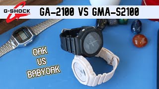 El nuevo Casio BABYOAK es una verdadera pasada! G-Shock GMA-S2100