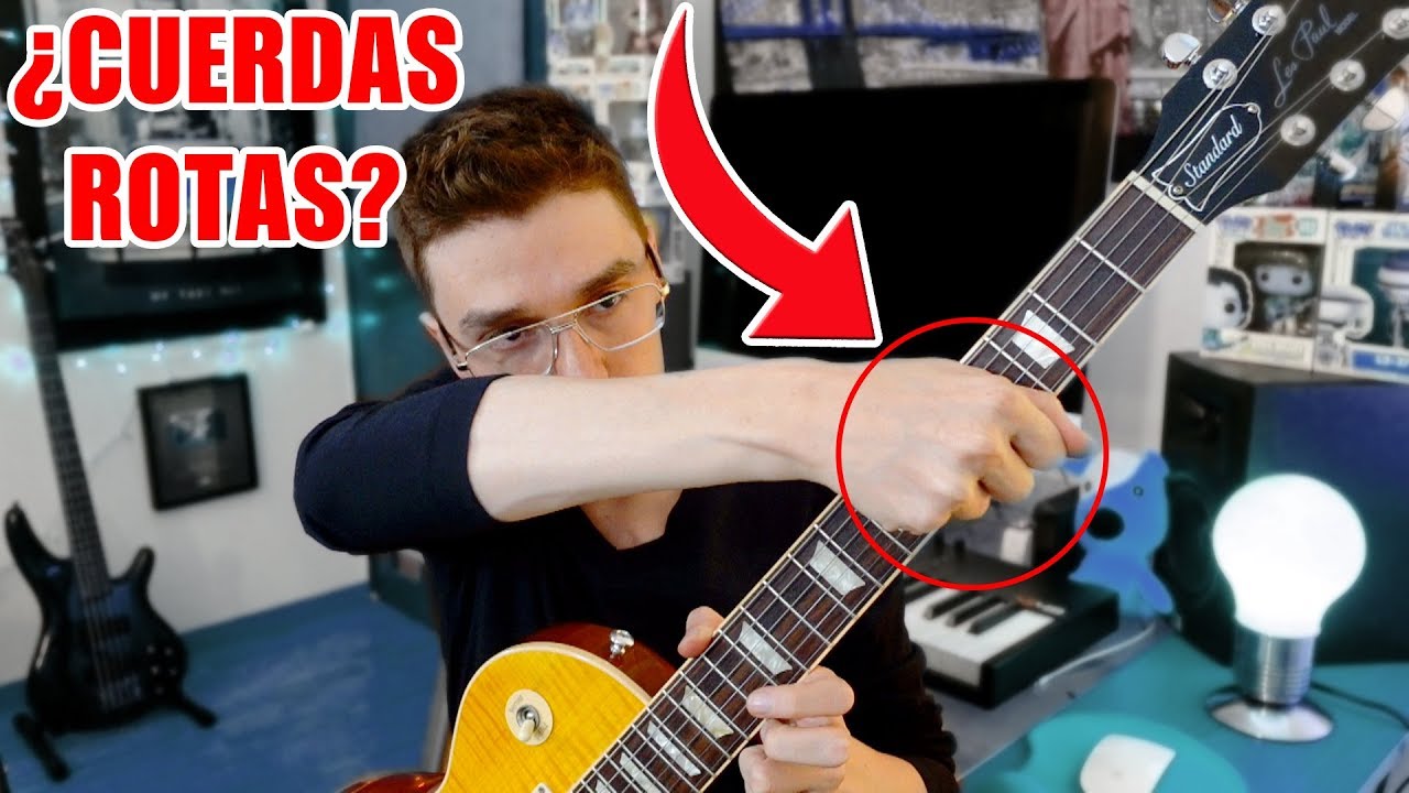 ¿Por qué Se Rompen Las Cuerdas De Tu Guitarra Tan Fácil? - YouTube