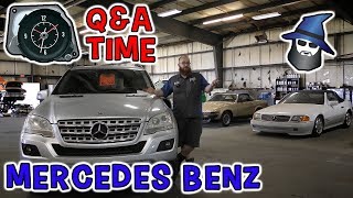 Q & A Mercedes Benz: The CAR WIZARD gets his brain picked by his fans