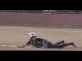 Firecracker Catcher Pick Off Throw to 2nd vs Breakers: TCS Softball Showcase, Chino, CA.Emily Burrow