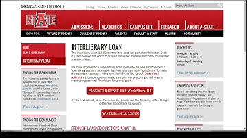 How to Submit an Interlibrary Loan (ILL) Request