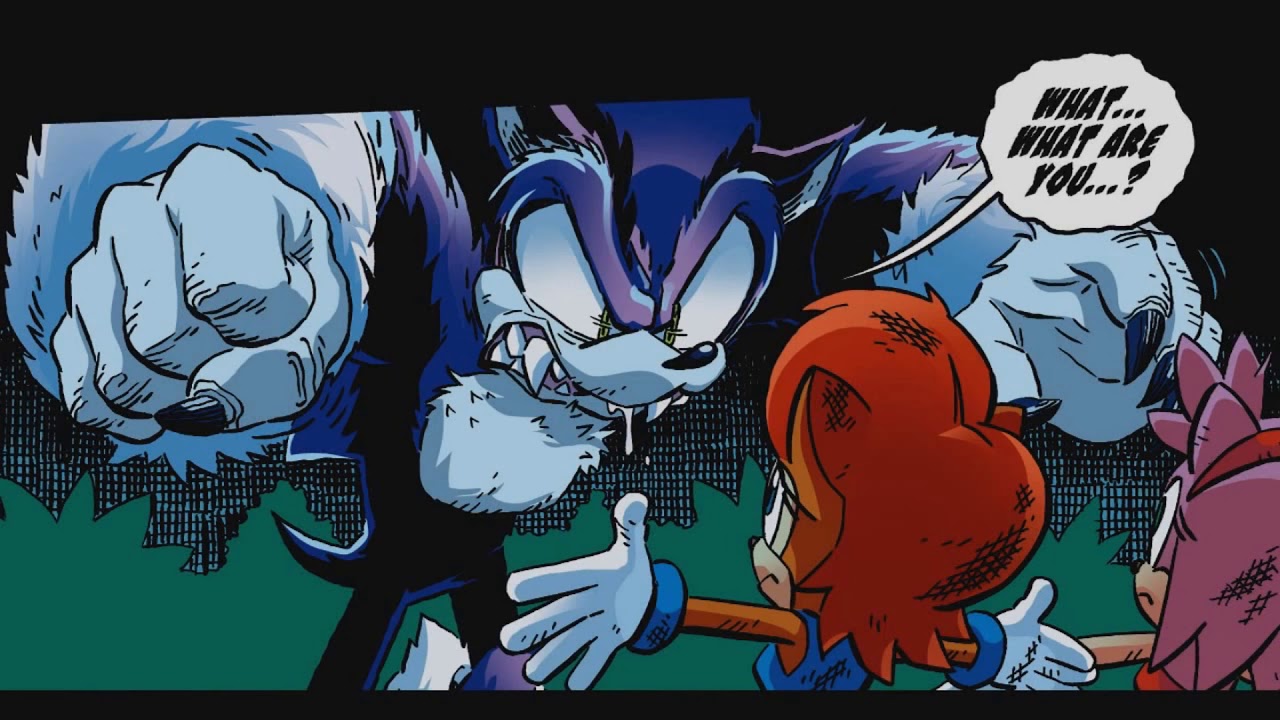 Sonic the werehog comic