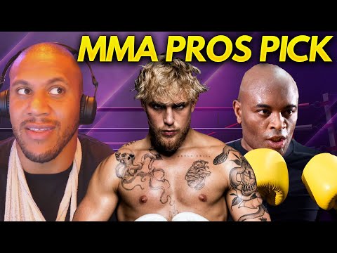 MMA Pros Pick ✅ Jake Paul vs. Anderson Silva 🥊 Part 1