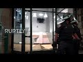 USA: NYC "peaceful protest" unravels into vandalism and looting