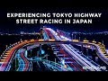 Street Racing on the highways of Tokyo in Japan