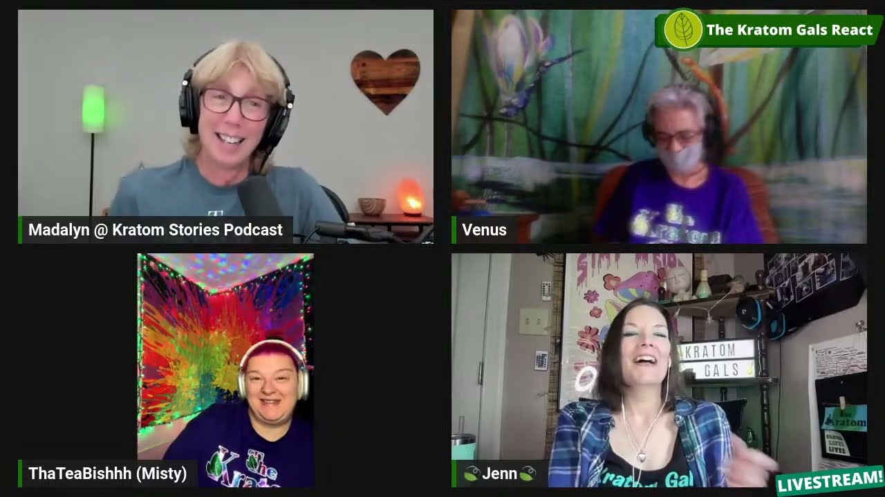 The Kratom Gals LIVE | Stomping Out Misinformation and Spreading Kratom Love 🍃