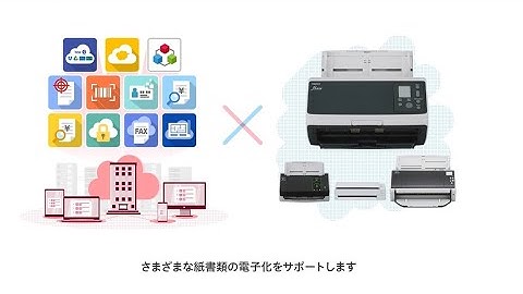 あらゆるスキャン業務が、あなたのそばで完結！クラウド型アプリケーション × RICOH fi Series連携のご紹介