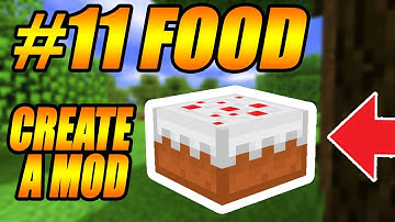 Minecraft MCreator FOOD Tutorial (How To Make A Mod Without Coding)