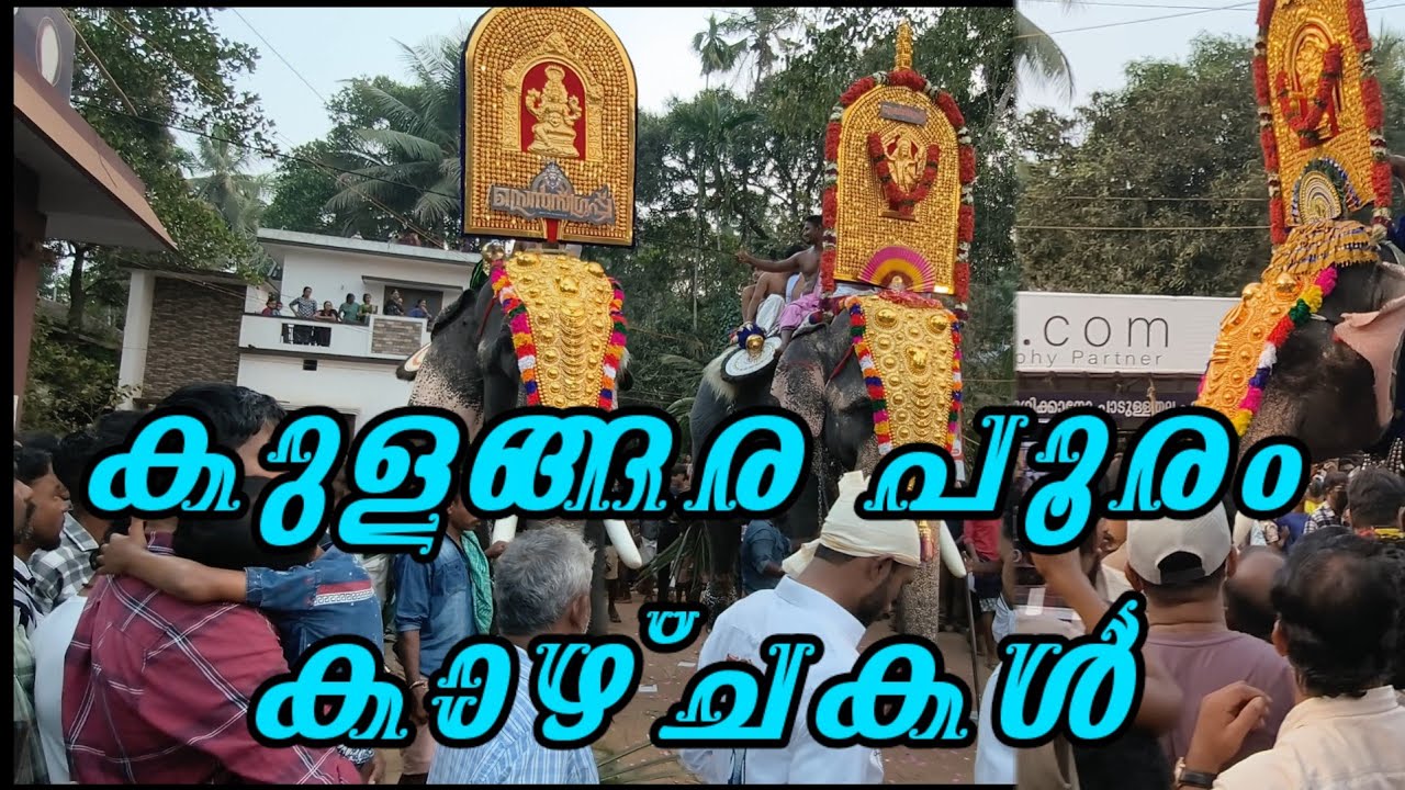 കുളങ്ങര ശുകപുരം പൂരം  വരവുകൾ