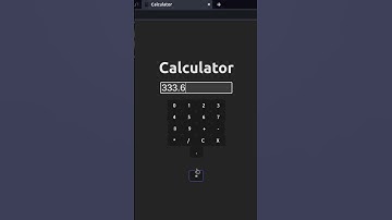 Calculator in ReactJs | Check Comment for Complete Video