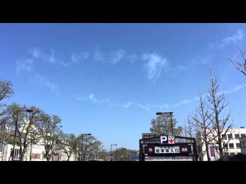 姫路城完成記念ブルーインパルス祝賀飛行その6