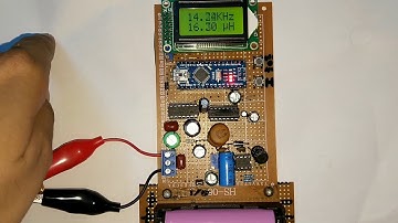 Arduino inductance meter
