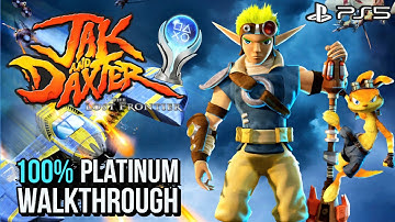 JAK & DAXTER: THE LOST FRONTIER 100% Platinum Walkthrough | Full Game PS5 4k