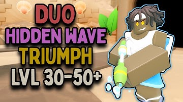Duo Hidden Wave Triumph | No Special Towers/Consumables | TDS Tower Defense Simulator