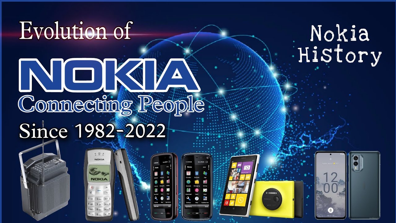 History of Nokia Phones from 1982-2023 | Evolution of Nokia Mobile Phone | NOKIA Mobile Evolution