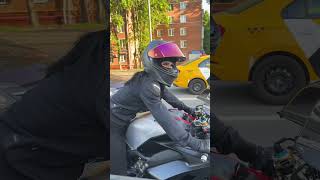 Когда увидела МОТОБАТ😄/biker and police/#анютамини Ducati Panigale V4 SP2