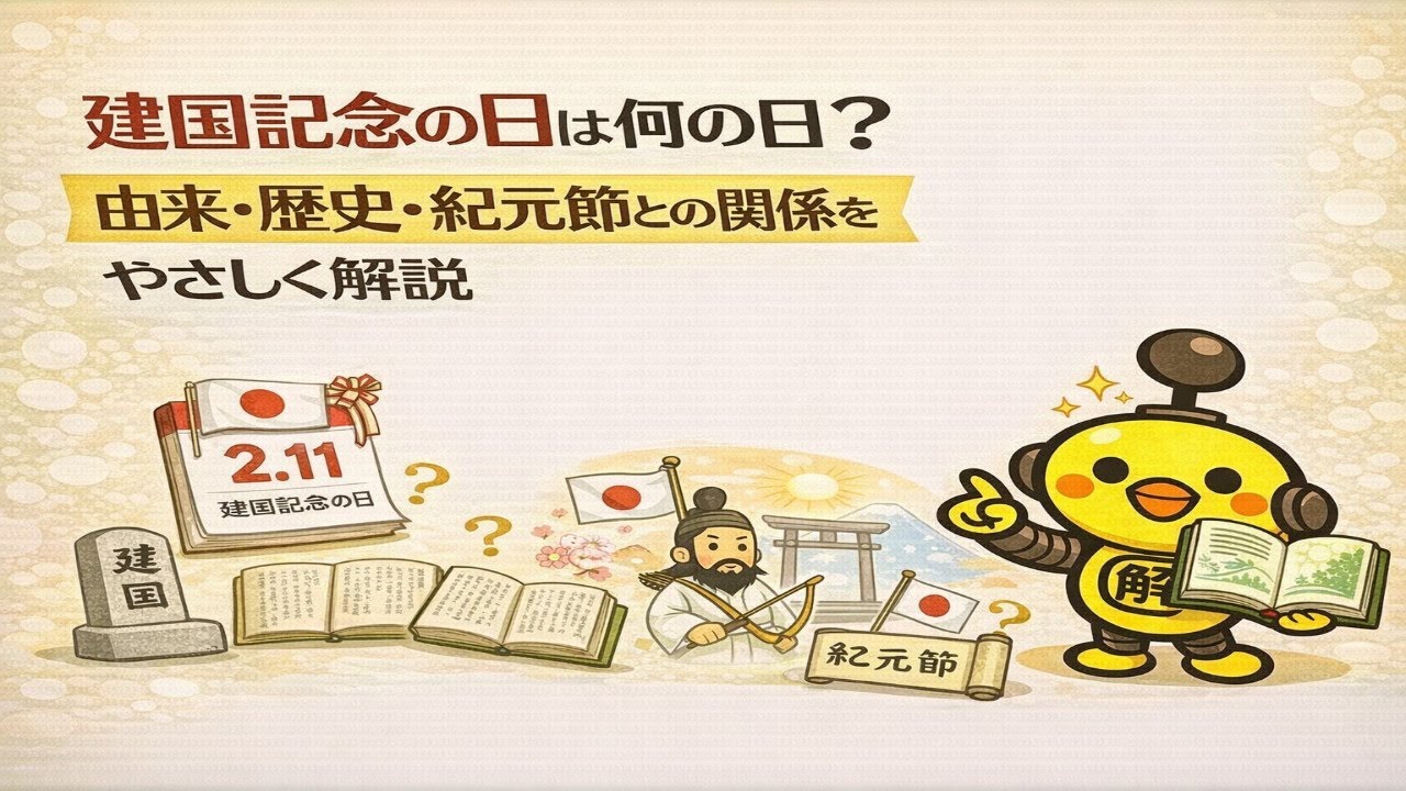建国 記念 日 建国 記念 の 日 違い
