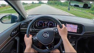 2021 Volkswagen Jetta SEL R-Line - POV Test Drive (Binaural Audio)