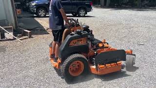 UNUSED 2025 SCAG V-RIDE II STAND ON ZERO TURN COMM V-RIDE II 1311V For Sale