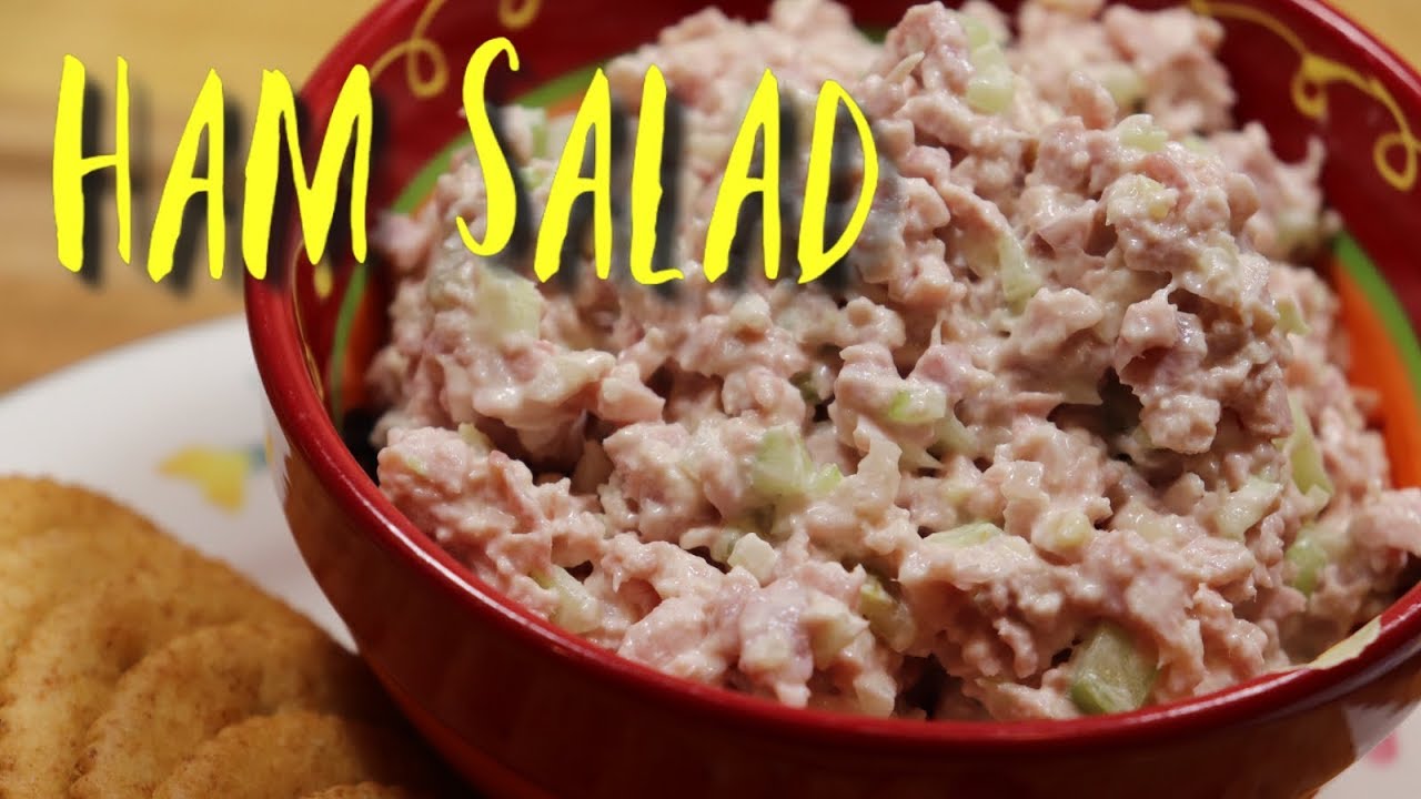 Ham Salad Recipe Easy Ham Salad Recipe Molcs Easy Recipes Youtube