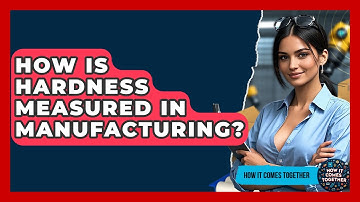 How Is Hardness Measured In Manufacturing? - How It Comes Together