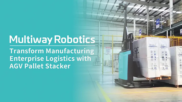 Multiway Robotics AGV Pallet Stacker MW-SL14 for Manufacturing Industry
