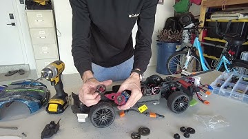 Arrma vendetta pinion and spur gear change & 4s Speed Runs!