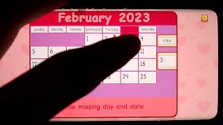 Starfall The February 3, 2023 Calender