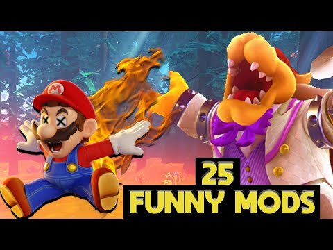 25 FUNNY Super Mario Odyssey Mods
