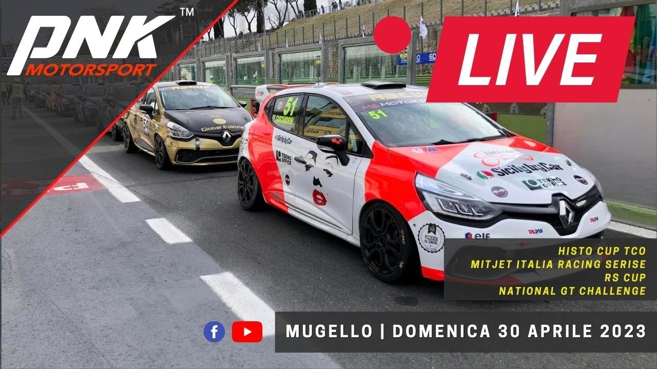 PNK Motorsport Live Streaming Mugello - 30 Aprile 2023 (mattino)