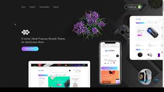 E-come Multi-Purpose Shopify Theme for Electronics Store        Moe L
