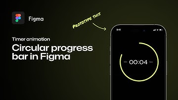 Circular Progress Bar Animation | Figma for Beginners (Part 2 - Timer in Figma)