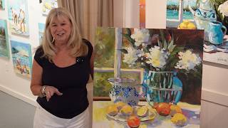 Working with Glaze--Jane Silvka Acrylic Artist