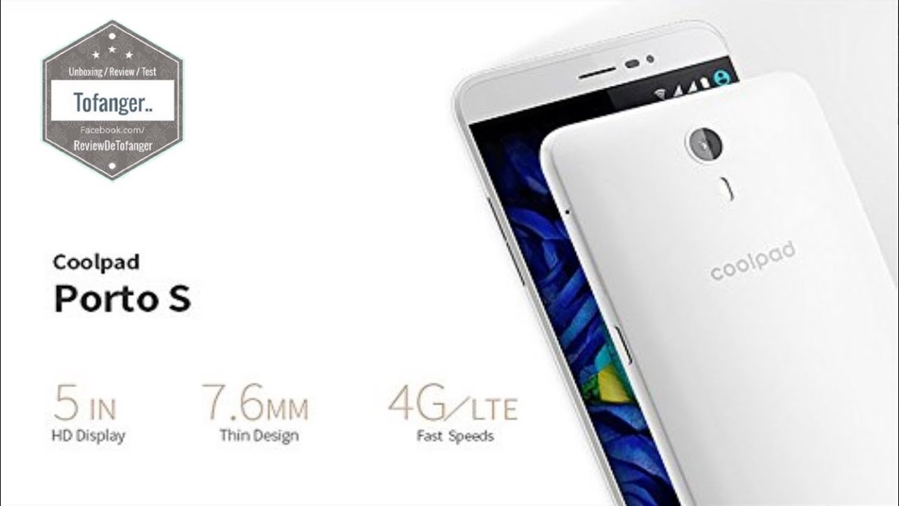 CoolPad Porto S 4G (Unboxing smartphone)