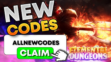 New Elemental Dungeons Codes | Roblox Elemental Dungeons Codes (May 2024)
