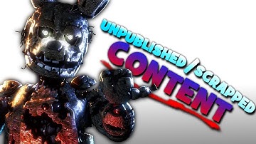 Scrapped / Unpublished Content (A LOT) ❗️ Flashing Images❗️