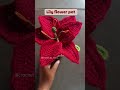 Lily flower pot 😍🧶 #crochet #handmade #gift #smallbusiness