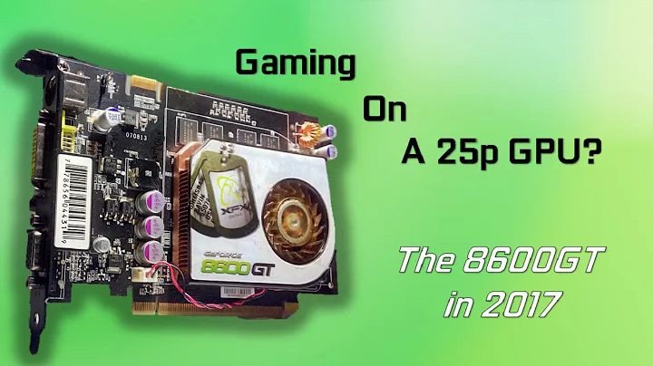 Jogos com GPU de 25p! Revisão da Nvidia Geforce 8600GT