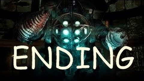 BioShock - Gameplay Walkthrough Part 37 - ENDING (PS3 / XBOX 360) LIVE COMMENTARY
