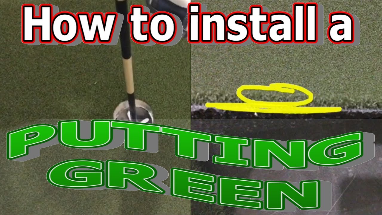 How to Install an Affordable Golf Putting Green (DF Video Blog episode