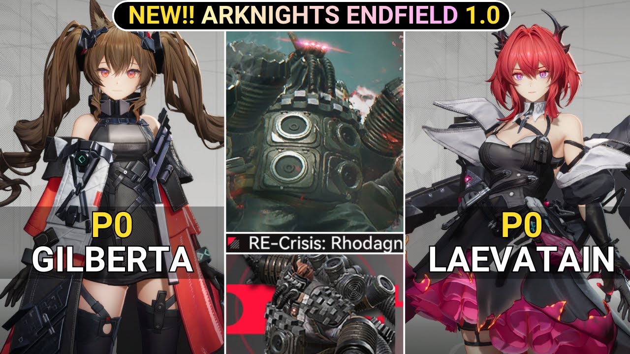 NEW CHARACTER! P0 Gilberta X Laevatain Showcase | Arknights Endfield 1.0