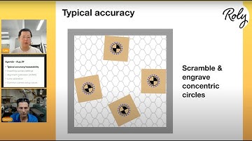 Camera calibration on the LaserMATIC10 (Presentation Starts At 6