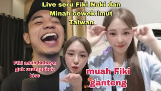 Live seru Fiki Naki dan Minah cewek imut Taiwan