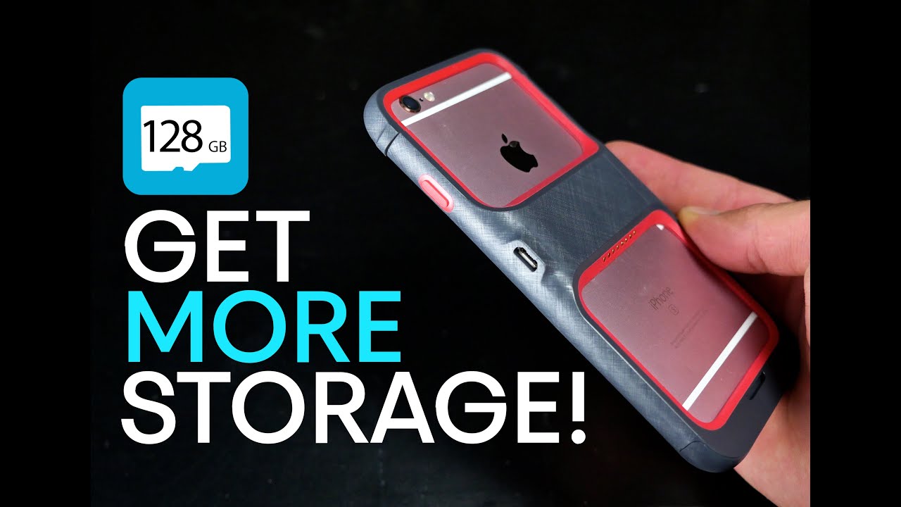 New Case Upgrades iPhone 6S Storage Up To 128GB! - YouTube