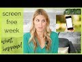 SCREEN FREE PARENTING: SHOULD YOU TRY A SCREEN FREE WEEK FOR YOUR FAMILY?