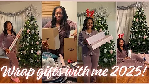 Wrap Christmas gifts with me 2025! 
