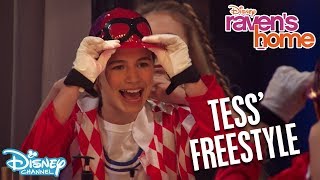 Music Video: Tess Freestyles 🎶 | Raven's Home 🏡 | Disney Channel | Disney Arabia