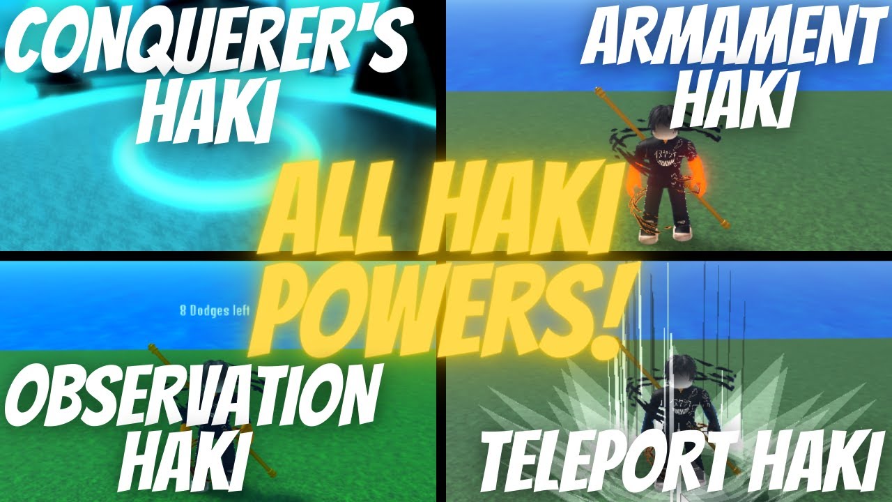 HOW TO GET ALL HAKI POWERS!